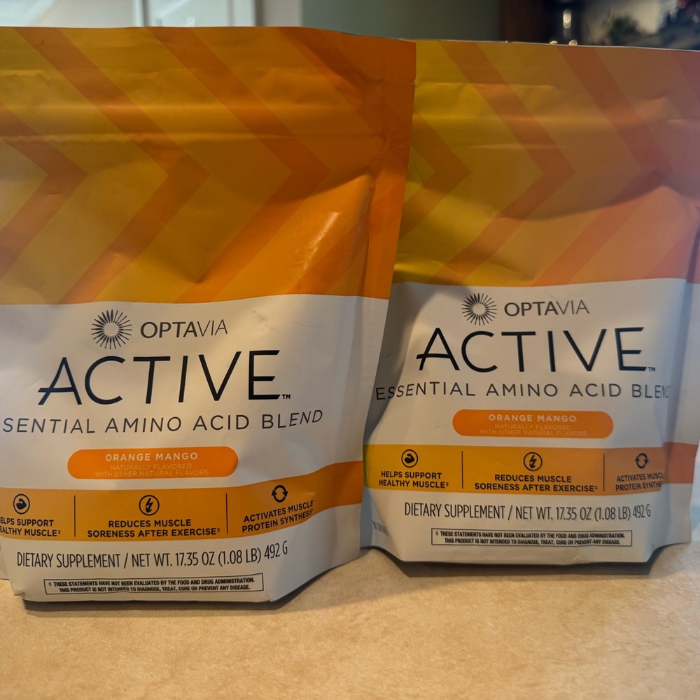Optavia Active Essential Amino Acid Blend - Orange Mango